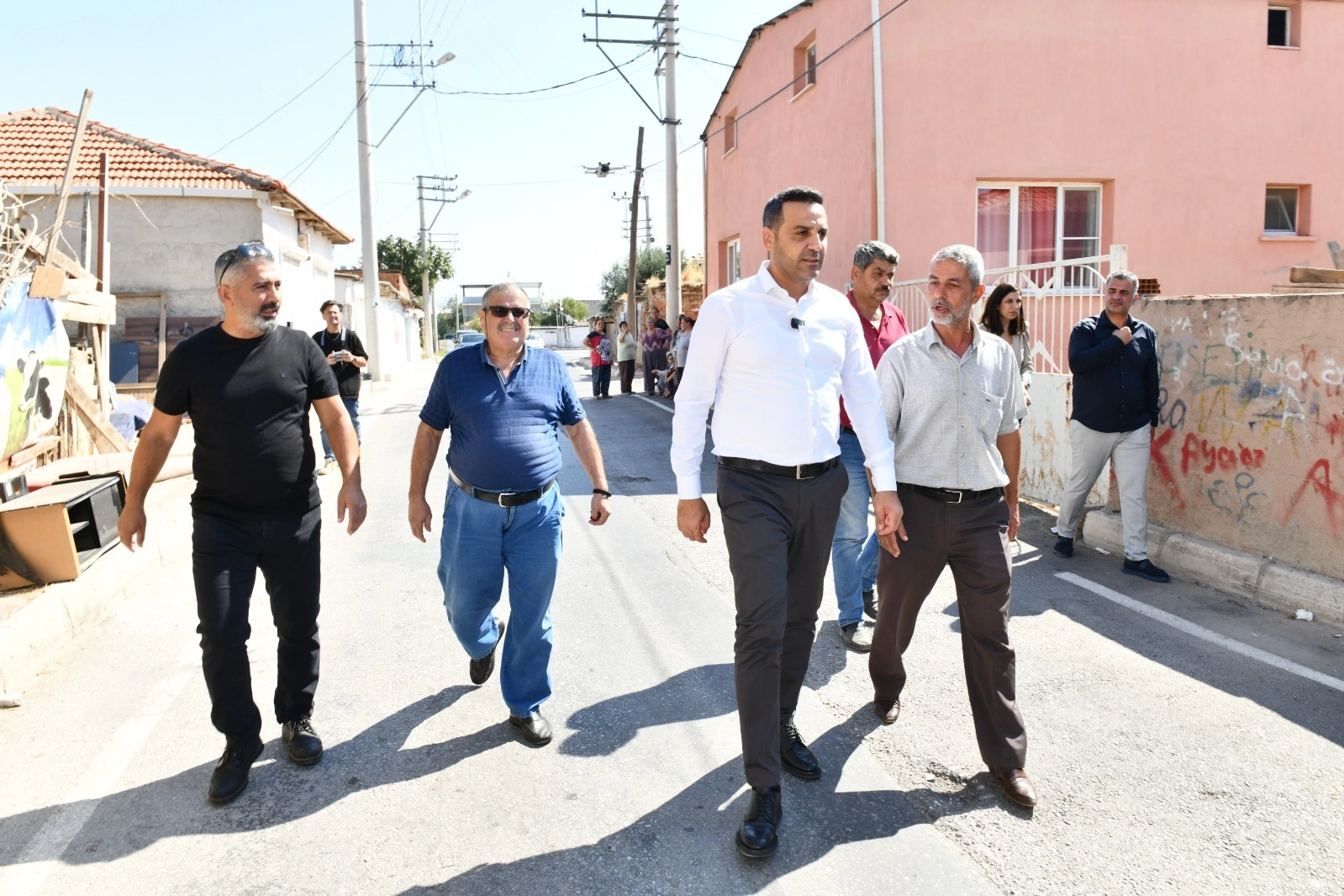 Başkan Yıldız Kaklıç’ta yol sözünü tuttu -