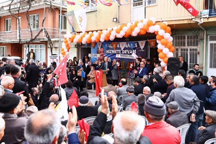 Başkan Zolan’a manili sevgi gösterisi -