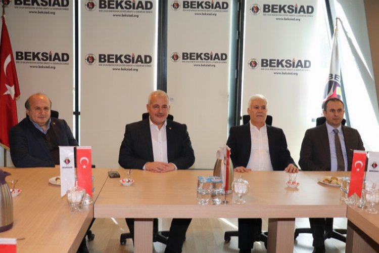 BEKSİAD, Mustafa Bozbey’i ağırladı -