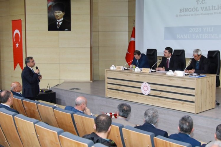 Bingöl'de 2023'ün 2. Dönem İl Koordinasyon Kurulu toplandı -