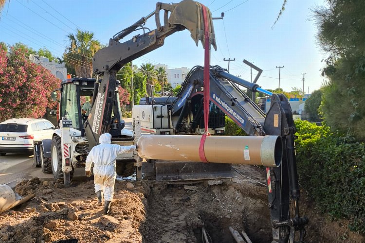 Bodrum’da arızalanan hatlara müdahale sürüyor -