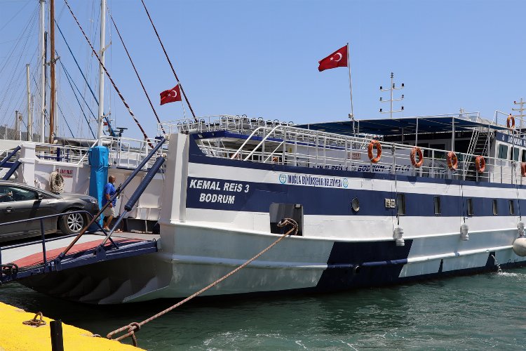 Bodrum-Datça feribot seferlerine yoğun ilgi -