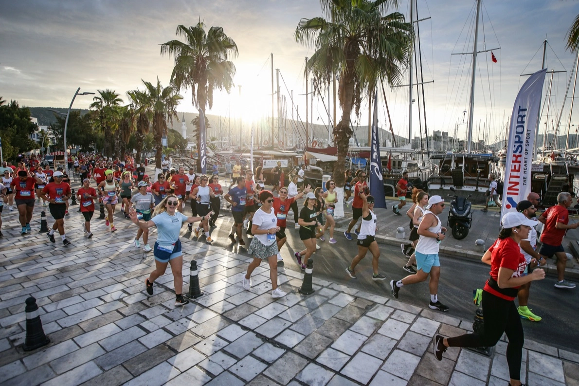 Bodrum Yarı Maratonu koşuldu -