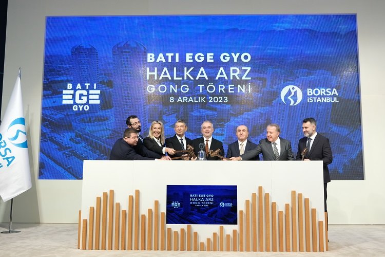 Borsada gong Batı Ege GYO için çaldı -