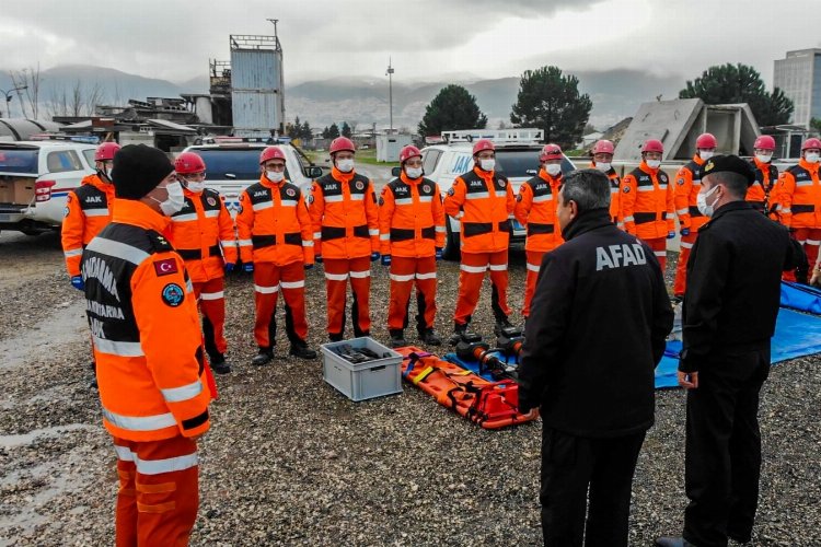 Bursa AFAD'dan JAK ve JÖAK ekipleriyle ortak tatbikat