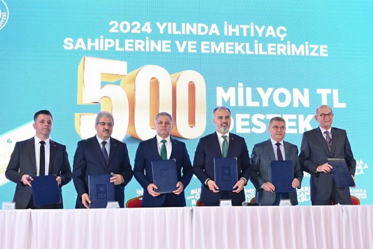 Bursa'da 50 bin haneye 75 Milyon TL destek -