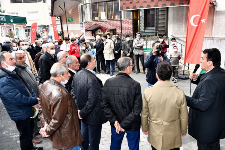 Bursa'da Atıcılar Veysel Karani Camii'ne yeni çehre