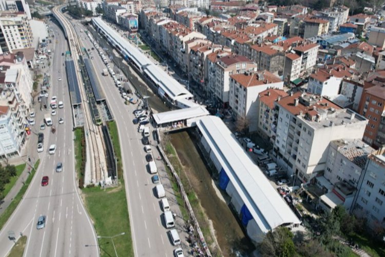 Bursa'da Gökdere Pazar Yeri hizmete açıldı -