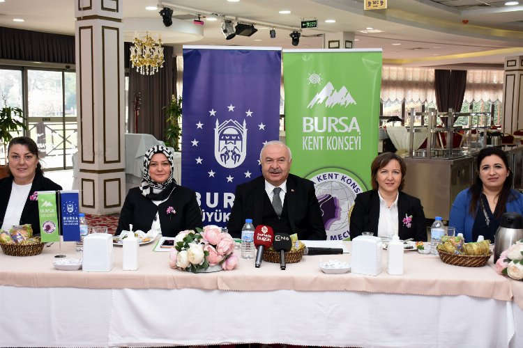 Bursa'da 'Kadın gözüyle Bursa' projesi tanıtıldı -