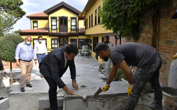 Bursa'da Sümbüllü Bahçe Konağı'na kapsamlı tadilat