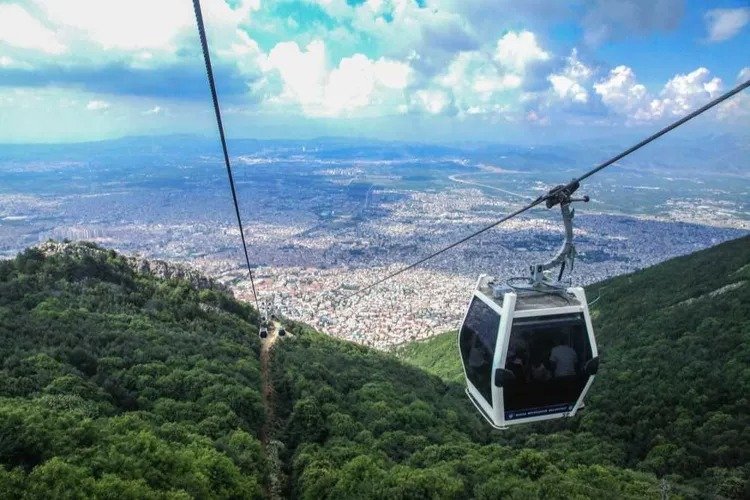 Bursa'da teleferik ücretlerine zam -