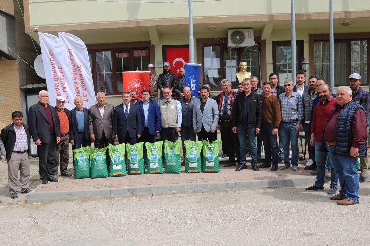 Bursa Mudanya'da silajlık mısır tohumu desteği -