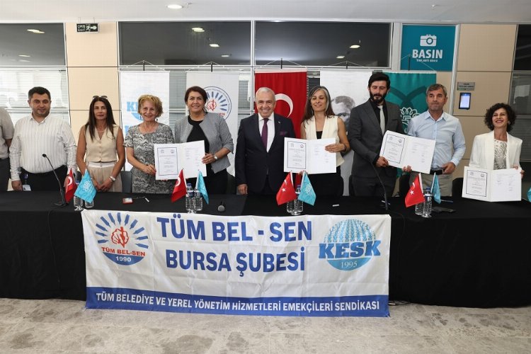 Bursa Nilüfer'de toplu iş sözleşmesi sevinci -