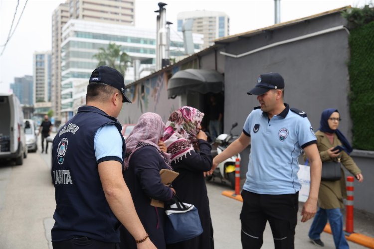 Bursa Nilüfer Zabıtası'ndan dilencilere operasyon -