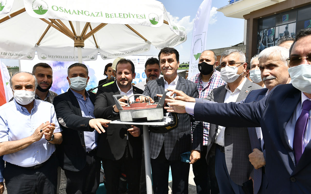 Bursa Osmangazi’den her mahalleye hizmet