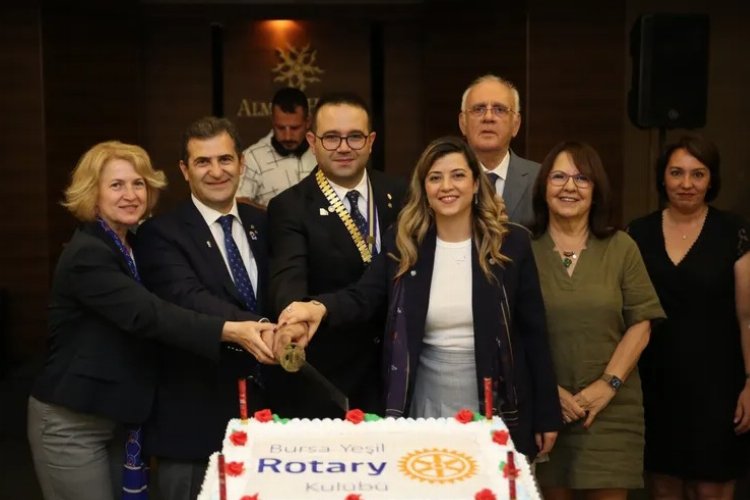 Bursa Yeşil Rotary’de Mustafa Gürkan Midilliç dönemi -