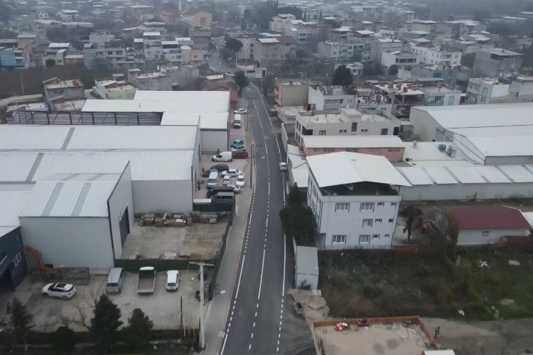 Bursa Yıldırım'da Vakıfköy Caddesi yenilendi -