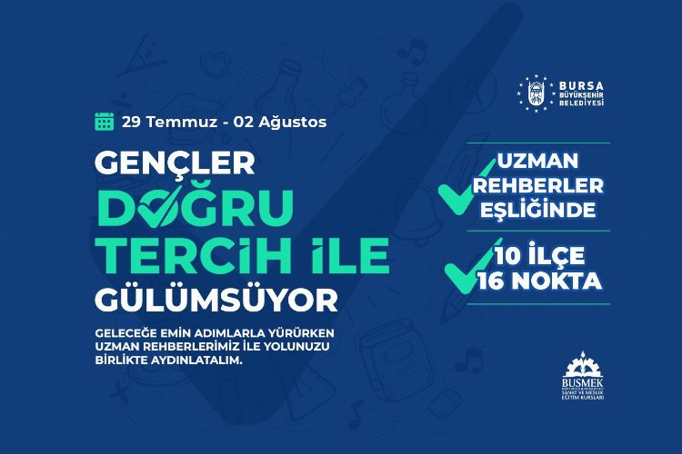 Bursalı gençler doğru tercih ile gülümsüyor -