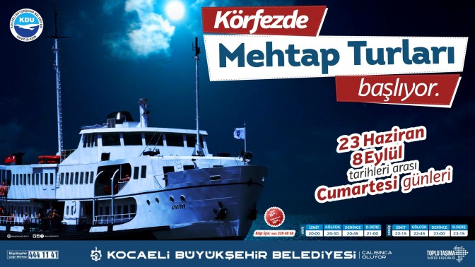 BÜYÜK ADA VE MEHTAP TURLARI BAŞLIYOR