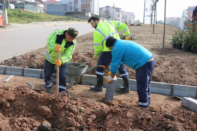 Büyükşehir, refüjleri ağaçlandırıyor -