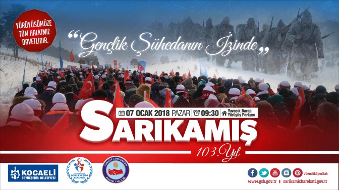 BÜYÜKŞEHİR SARIKAMIŞ ŞEHİTLERİ İÇİN YÜRÜYECEK