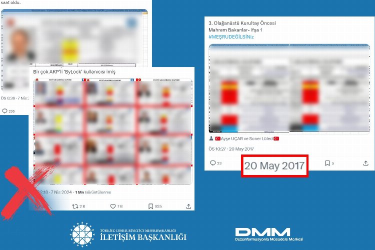 'ByLock kullananlar ifşa oldu' iddiaları dezenformasyon! -