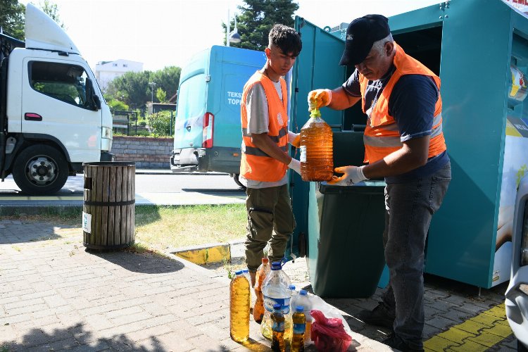 Çayırova’da atıklar geri dönüşüme -