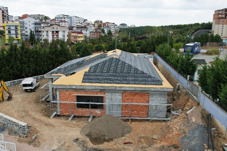 Çayırova'da Gençlik Merkezi’nin kaba inşaatı tamamlandı -