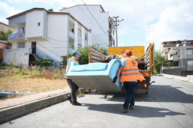 Çayırova’da kaba atıklar toplanıyor -