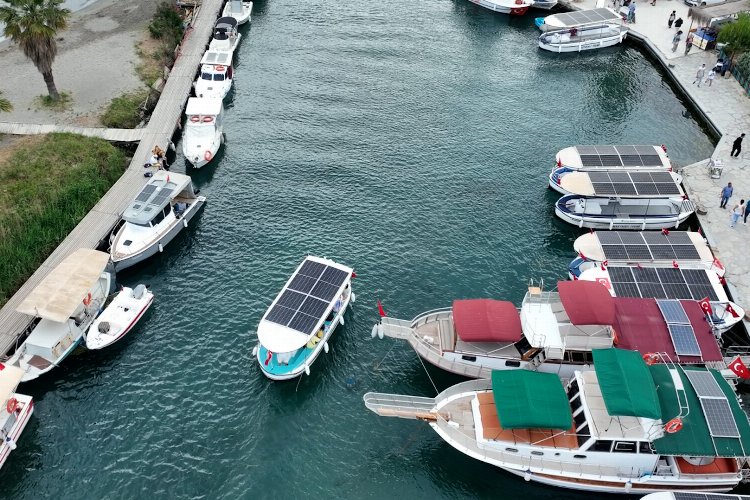 Çevre dostu teknelerin dönüşümü tamamlandı -