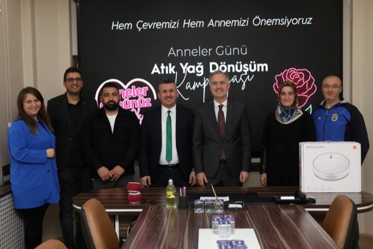 Çevreci anneye hediye İnegöl'den -