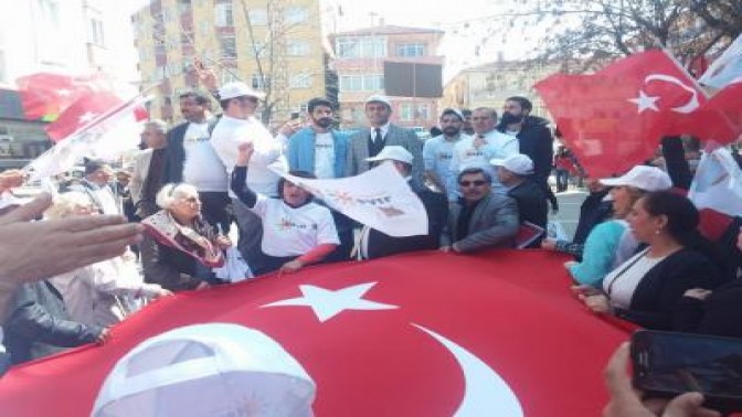 CHP DARICA’DAN HAYIR YÜRÜYÜŞÜ!