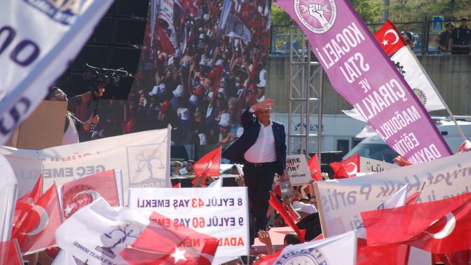 Özgür Özel Gebze’den İktidarı Uyardı, Geçim yoksa, Seçim Var dedi