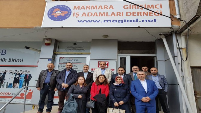 CHP MAGİADI ZİYARET ETTİ