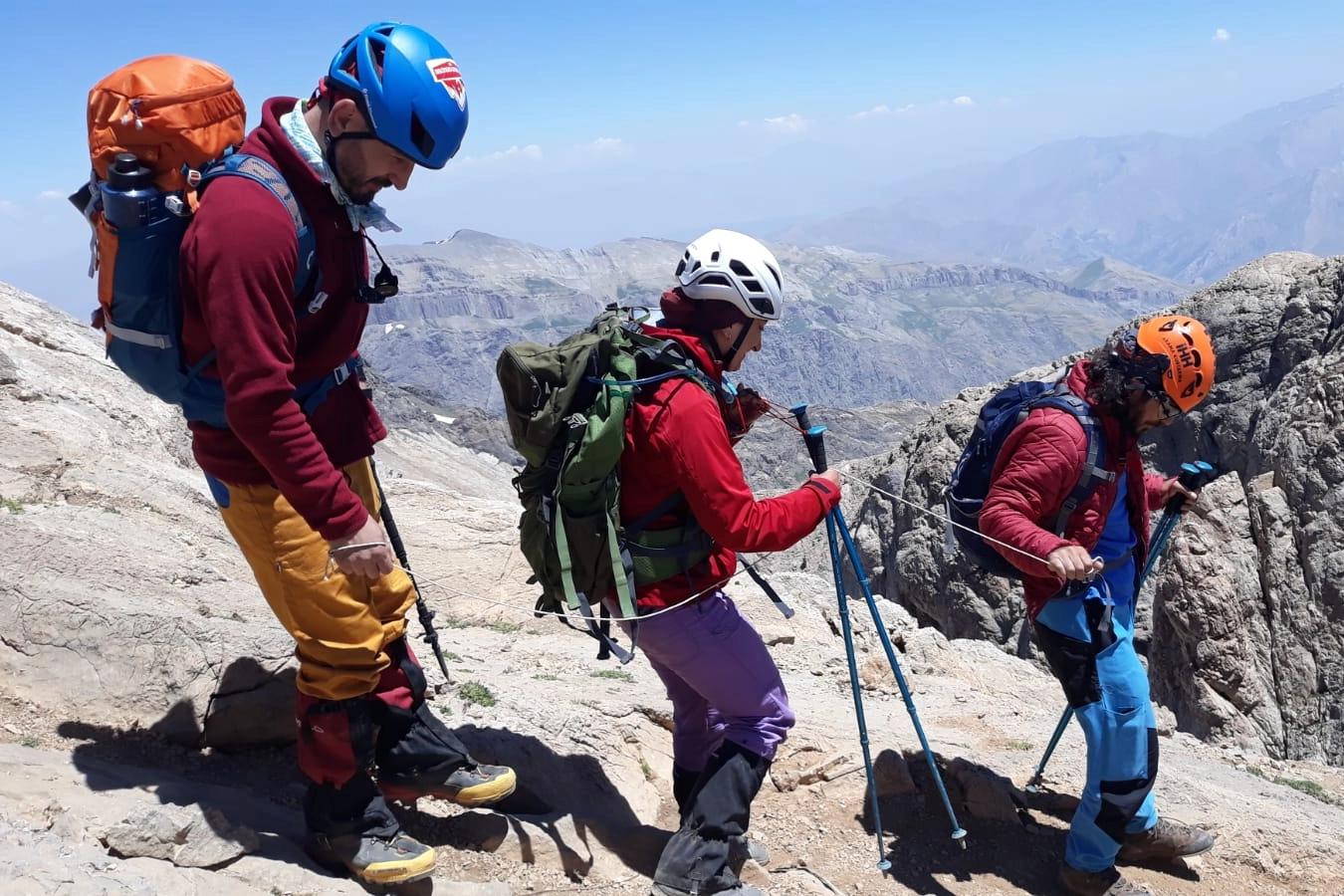 Cilo Reşko Dağı zirve tırmanışı başarı ile tamamlandı -