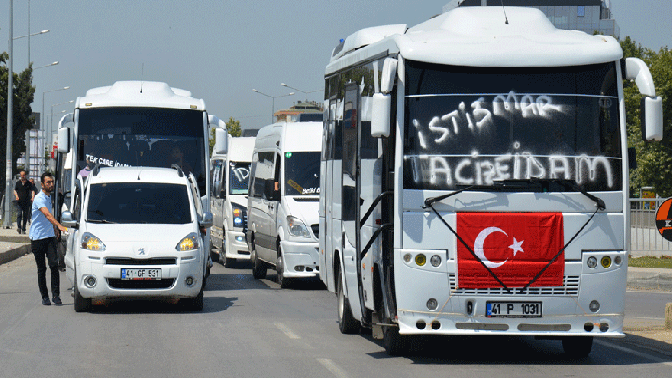 ÇOCUK İSTİSMARLARINA TEPKİ KONVOYU