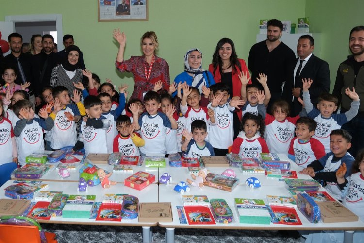 Çocuklar Gülsün Diye 43. Anaokulu Diyarbakır Hani'de açtı -