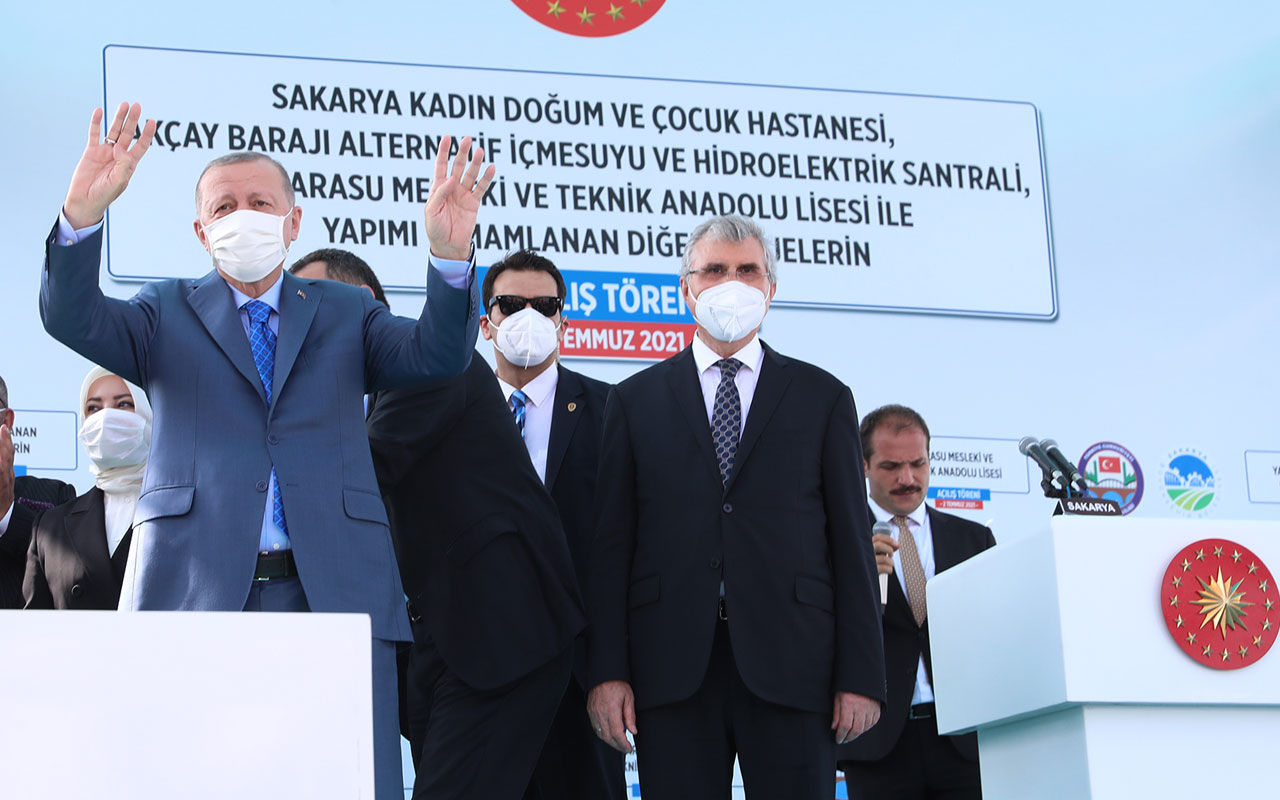 Cumhurbaşkanı Erdoğan Sakarya’ya müjdeler verdi