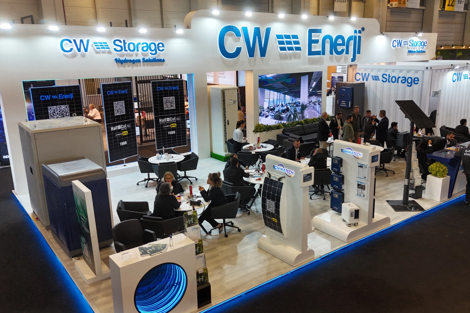 CW Enerji Solar Storage Fuarı’nda göz kamaştırdı -