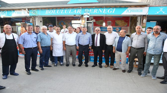 DARICA BOLULULAR BÜLENT SERTTAŞ’LA COŞTU