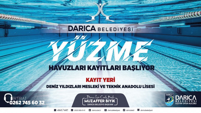 DARICA’DA HAVUZLARA KAYITLAR BAŞLADI