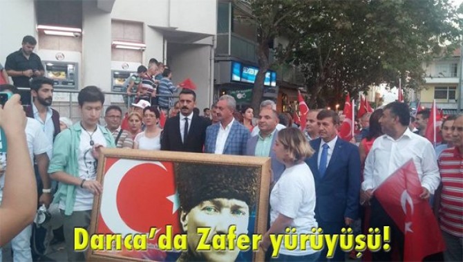 DARICA’DA ZAFER YÜRÜYÜŞÜ!