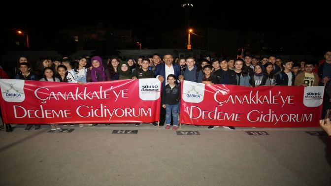 DARICA’LI ÖĞRENCİLER ÇANAKKALE’DE