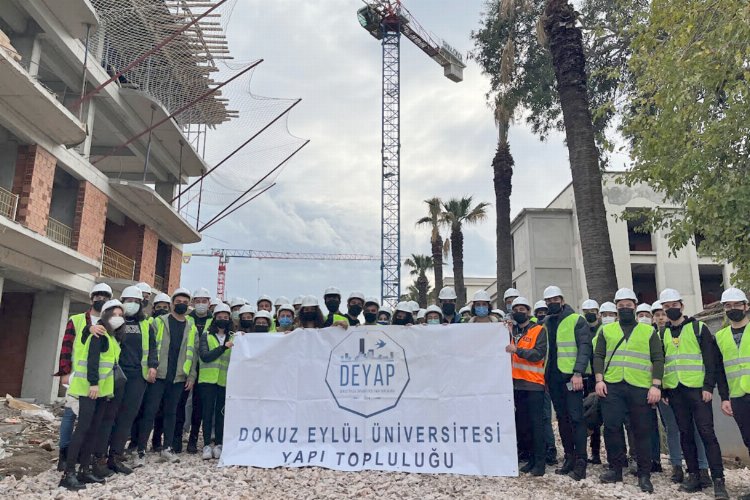 DEÜ'lü öğrencilerden ‘Bornova Always' evlerine teknik gezi