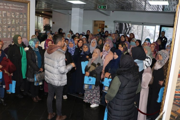 Demircili kadınlar Manisa merkezde ağırlandı -