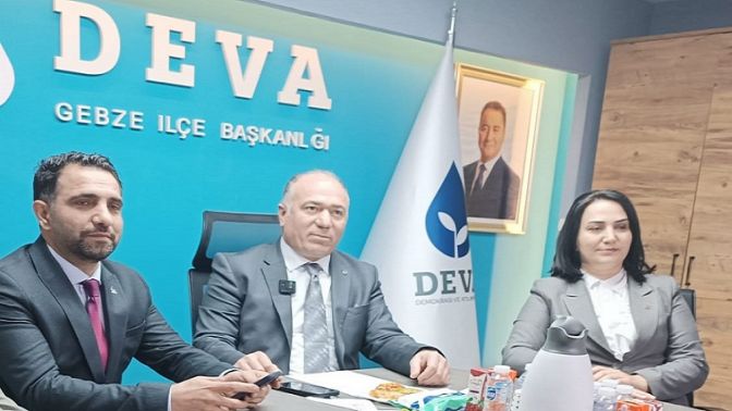 DEVA Gebze Belediye Başkan Adayı İzgi Basınla Buluştu