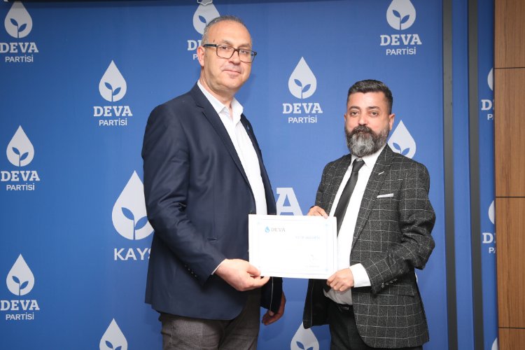 DEVA Talas'ta yeni başkan belli oldu -