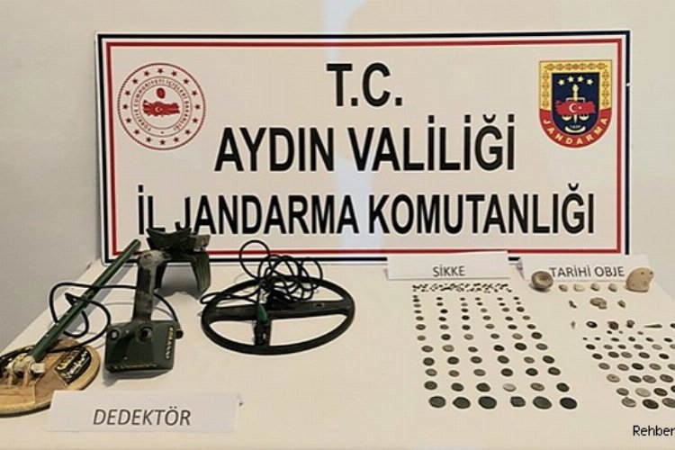 Didim'de kaçırılan 127 tarihi eser ele geçirildi 