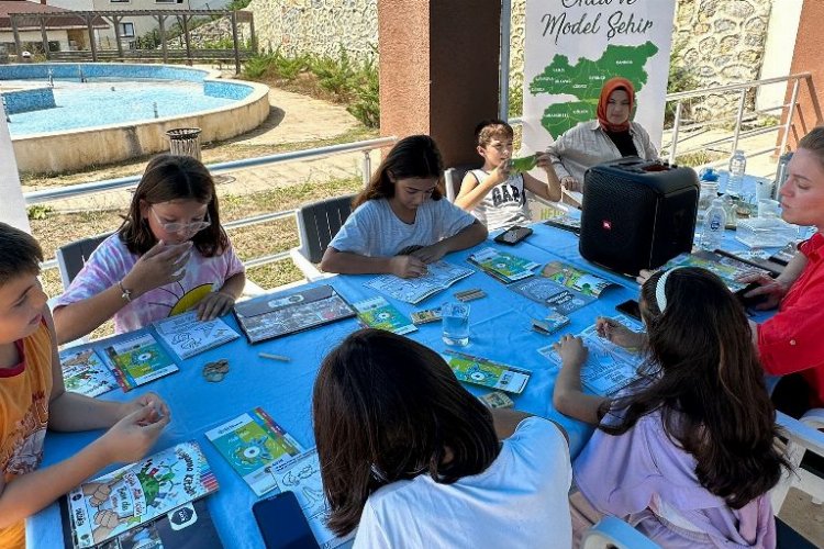 Dilovalı çocuklara sıfır atık eğitimi -