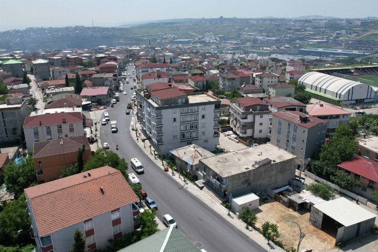 Dilovası İstiklal Caddesi yenilendi -